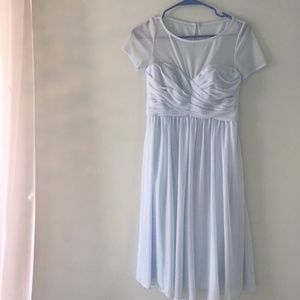 Formal Light Blue Dress
